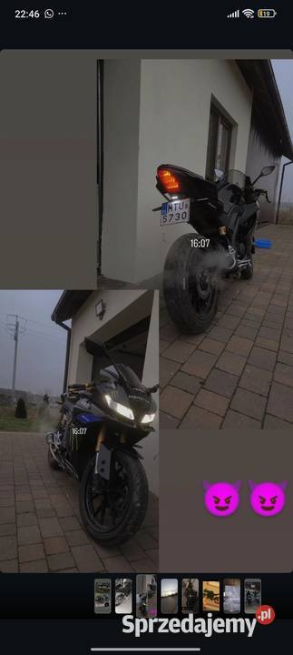 SPRZEDAM Yamaha r125 ABS MONSTER EDITION 2019 Kuny