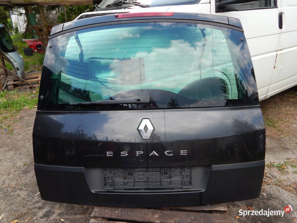 TYLNA KLAPA BAGAŻNIKA NV676 RENAULT ESPACE IV 4 osobowe Klapy bagażnika Warszawa sprzedam