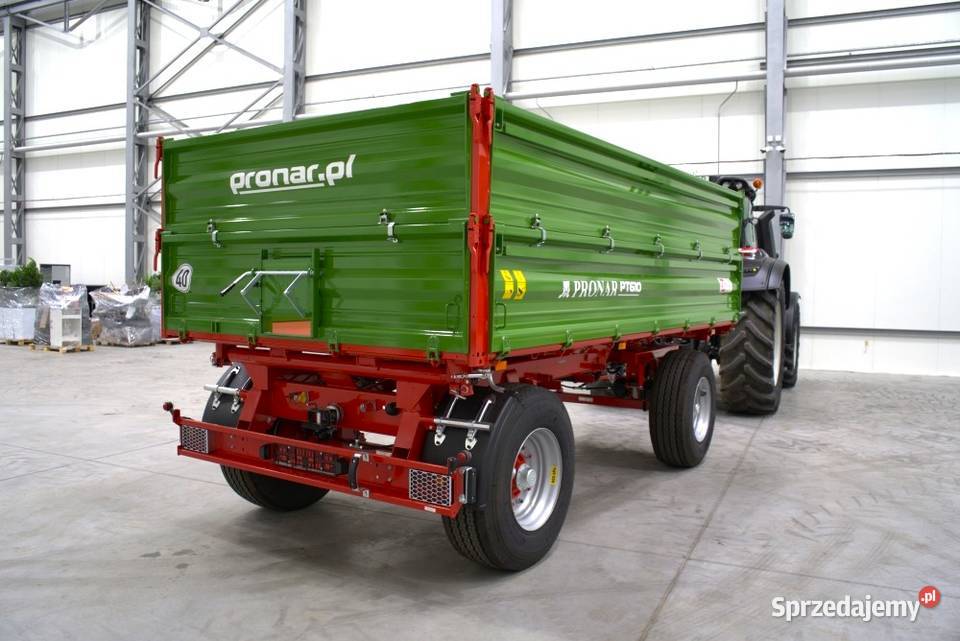 Przyczepa dwuosiowa PRONAR PT610 PT612 PT680 Pronar Przyczepy rolnicze Sokołów Podlaski sprzedam