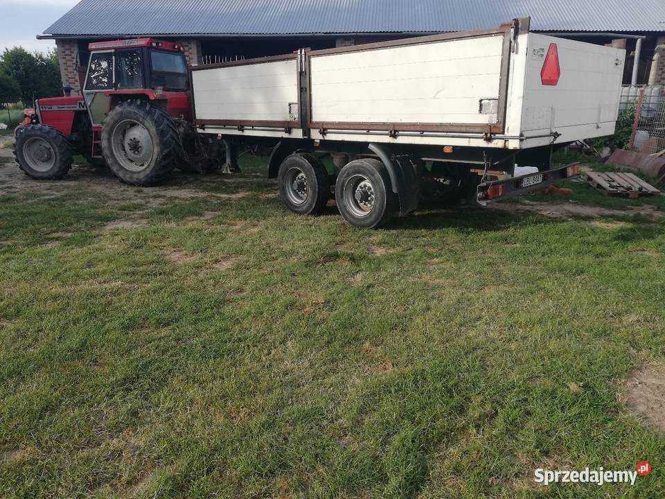 PRZYCZEPA TANDEM ROLNICZA Guzówka-Kolonia