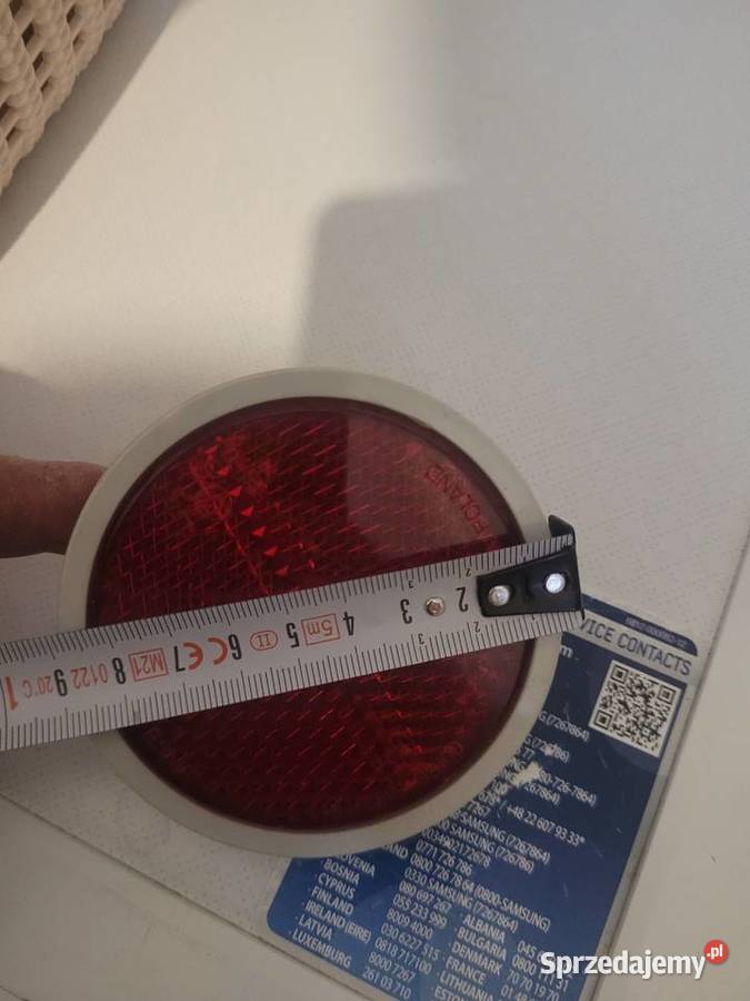 Odblask września czerwony Gadgety motoryzacyjne Iwierzyce