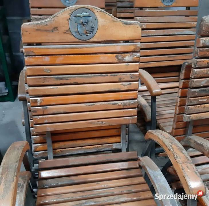 Krzesła ogrodowe barowe dębowe deski metal duża małopolskie Tarnów