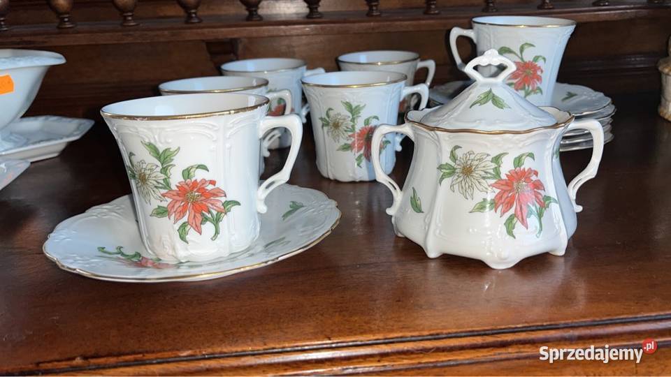 Cukiernica Syg Hackefors Porslin Sweden ale Porcelana i szkło Gdańsk