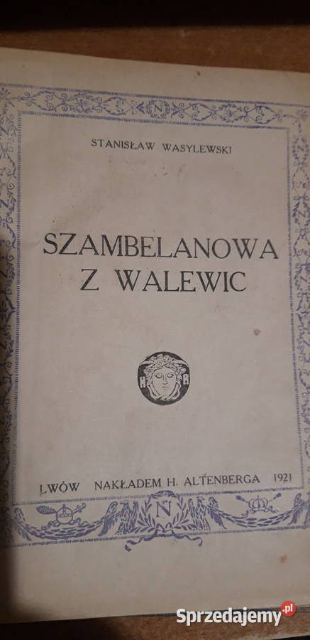 SZAMBELANOWA Z WALEWIC S Wasylewski Lwów 1921 Iwno