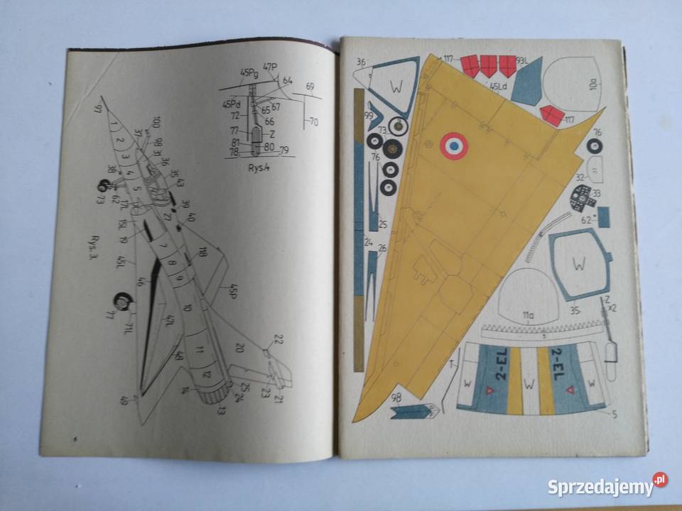 Mały Modelarz 891990 Samolot Mirage 2000 Dąbrowa Górnicza