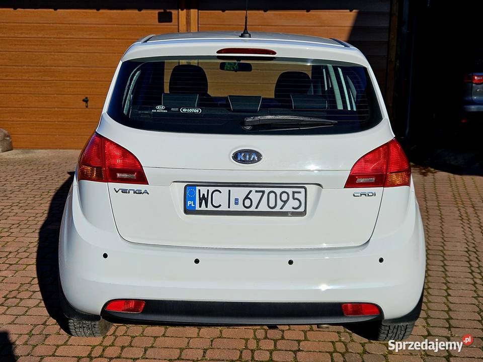 Kia Venga zwinna i oszczędna nieuszkodzony Łomża