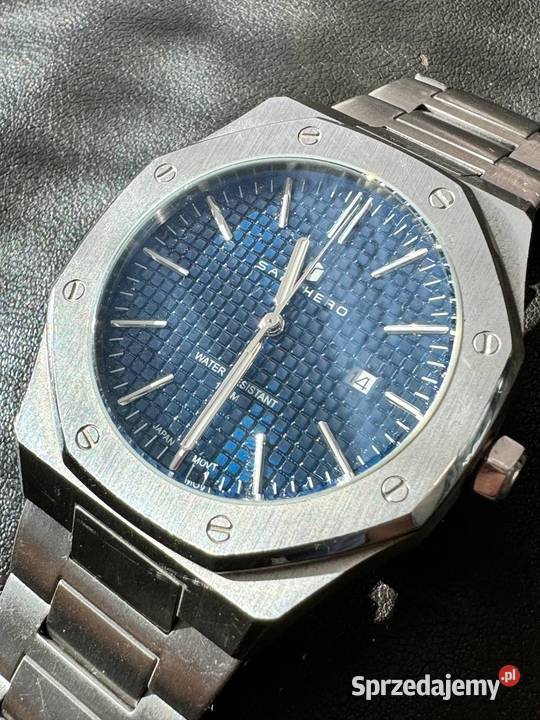 Sapphero zegarek mężczyzn Octagon Design 100m Szczecin