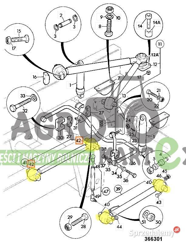 47602403 47602403 ZESTAW NAPRAWCZY DRĄŻKA JCB sprzedam