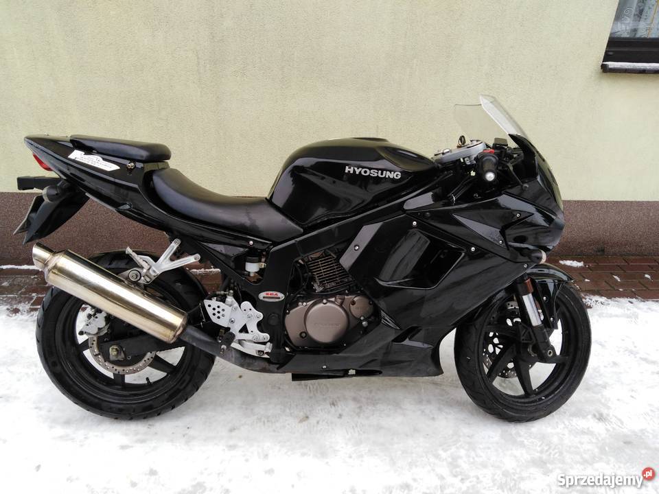 HYOSUNG GT125R Kat B 2009R Zarejestrowany w Rok produkcji 2009 Wodzisław
