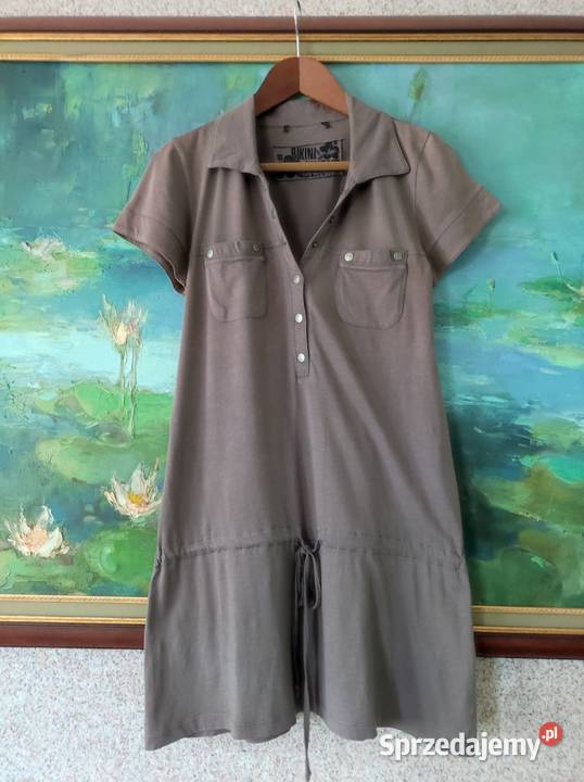 sportowa casual letnia rozszerzana sukienka Kielce sprzedam