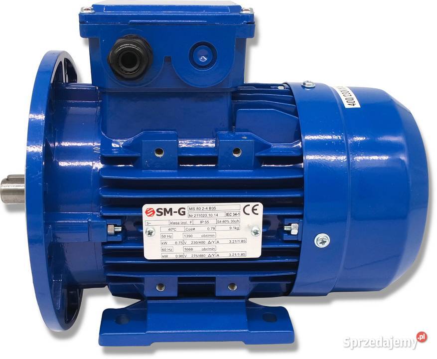Silnik z Kołnierzem 075kW 230V 1390obr 3FAZOWY kujawsko-pomorskie Solec Kujawski sprzedam