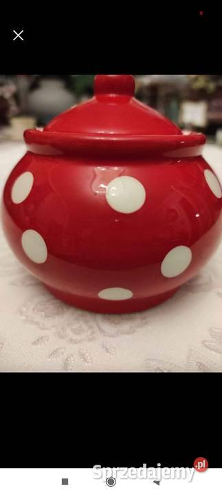 CUKIERNICA W GROCHY VINTAGE HAND MADE CERAMIKA Pabianice sprzedam