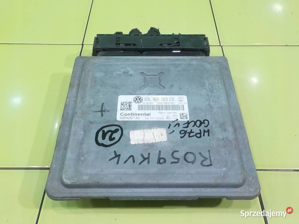 VW GOLF VI 09r 5D sterownik komputer silnika mazowieckie