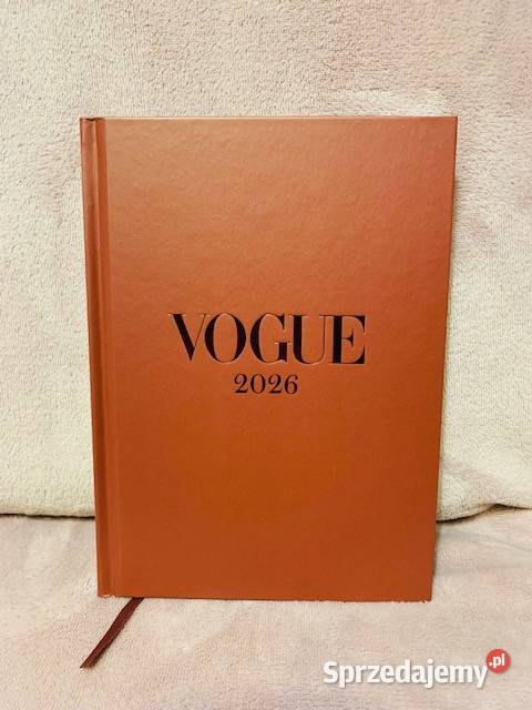 Vogue 2026 planer diary kalendarz calendar mazowieckie