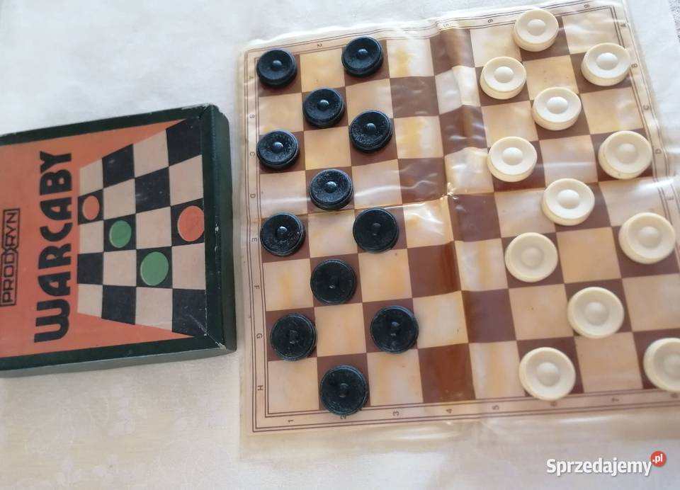 Gra planszowa warcaby firmy PRODRYN