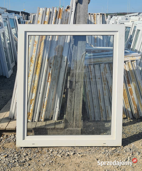 OKNA KacprzaK 124x137 Okno Używane Plastikowe Okna ścienne Lublin