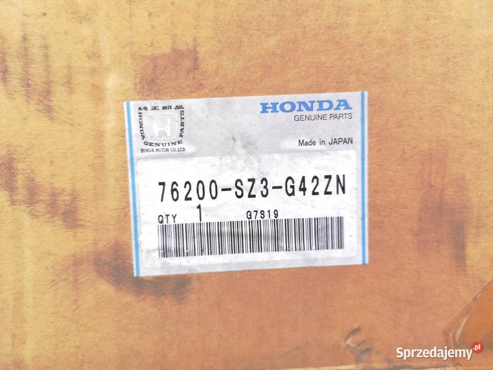 LUSTERKO PRAWE HONDA LEGEND 9504 ORYGINAŁ ASO