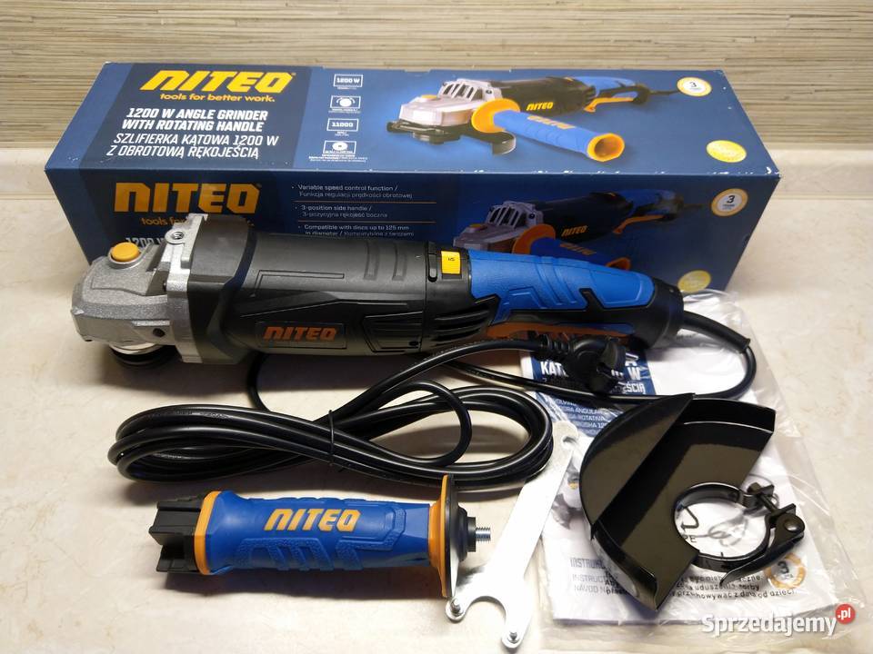 NAJTANIEJ Szlifierka Kątowa z Regulacją