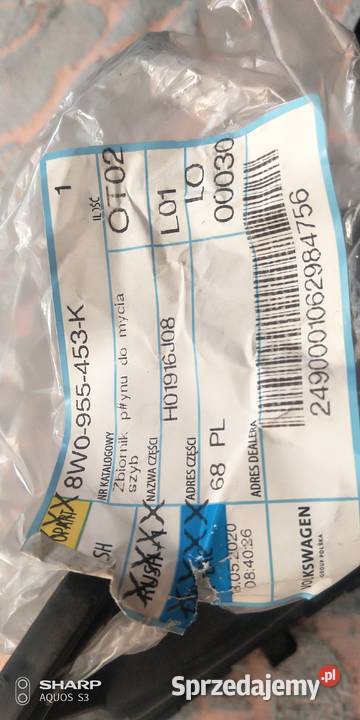Audi A4 B9 A5 II zbiorniczek spryskiwaczy xenon Łódź