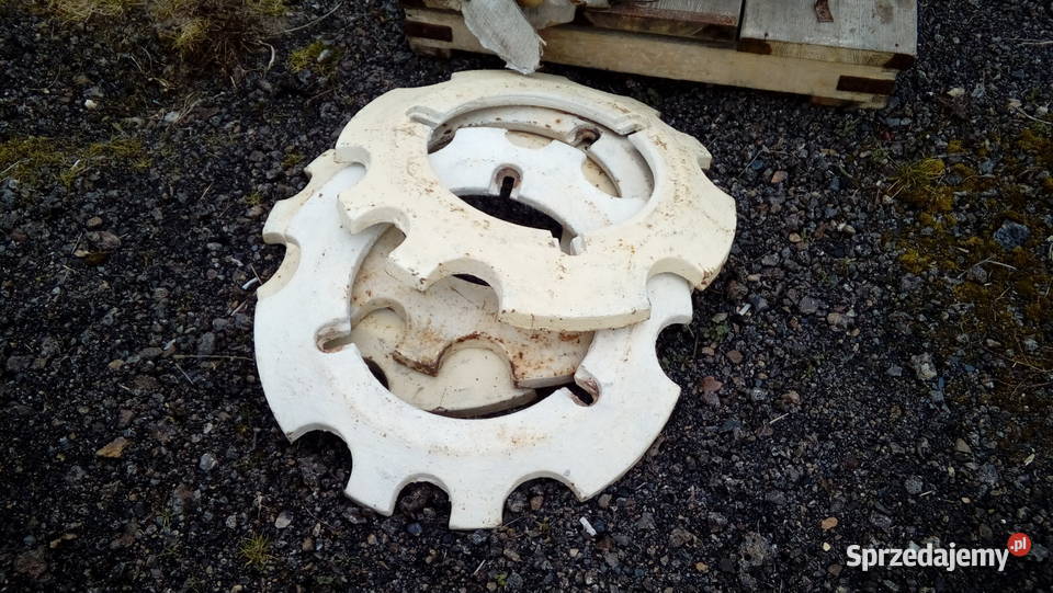 Obciążniki na tył C 330 C 360 T 25 nieuszkodzony Rolnictwo sprzedam