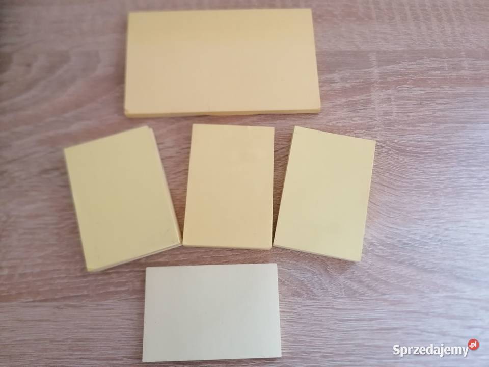 Karteczki samoprzylepne żółte