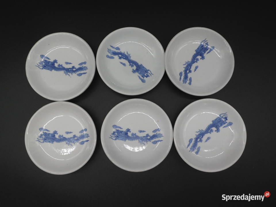 Chińskie talerzykipodstawki z porcelany z Raszków