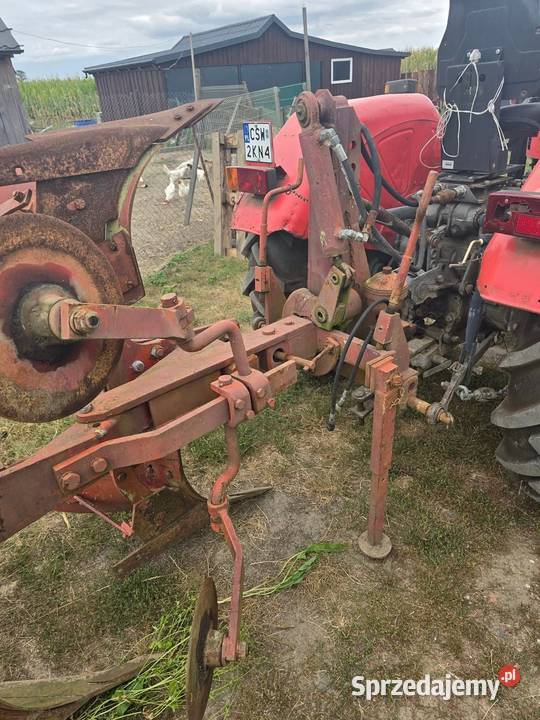 Płóg dwuskibowy obrotowy nieuszkodzony