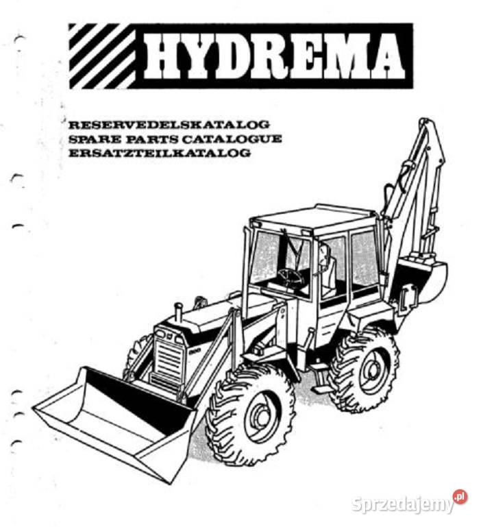 Hydrema 805 807 808 katalog części świętokrzyskie