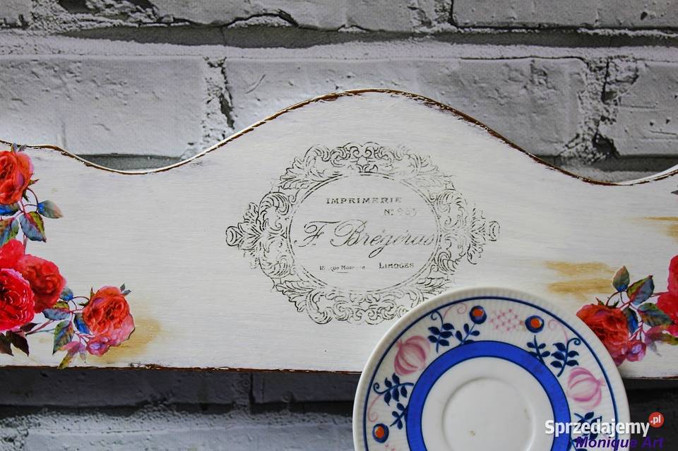 Sielska półka na talerze i kubki taca Jelcz-Laskowice