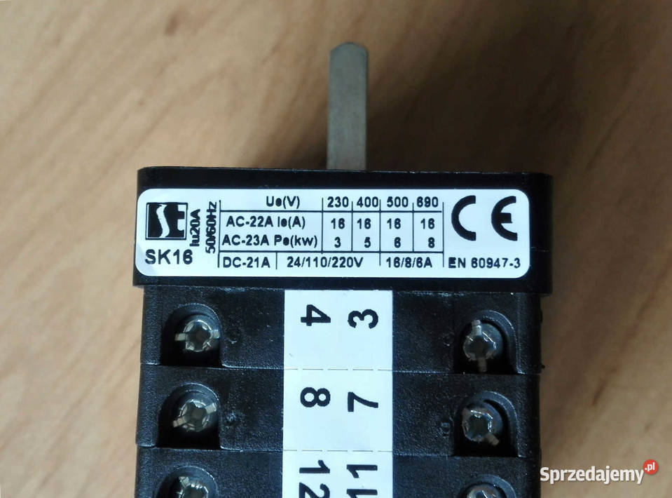 Przełącznik 01234Migomat Spawarka Bass 150170190 Sulechów