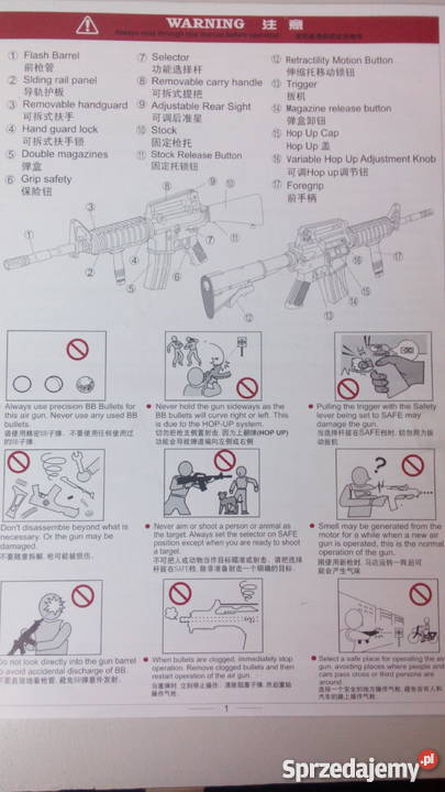 Sprzedam karabin M83 do asg kujawsko-pomorskie sprzedam
