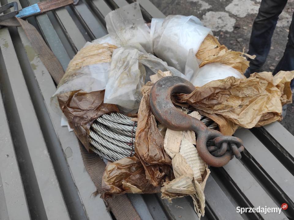 Lina stalowa wyciągarki STAR 660 12mm grubości Ostrowiec Świętokrzyski