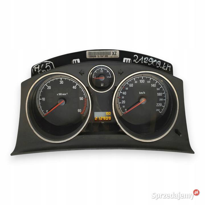 LICZNIK ZEGARY 13308999 XZ Opel Astra H Zafira B Chełm sprzedam