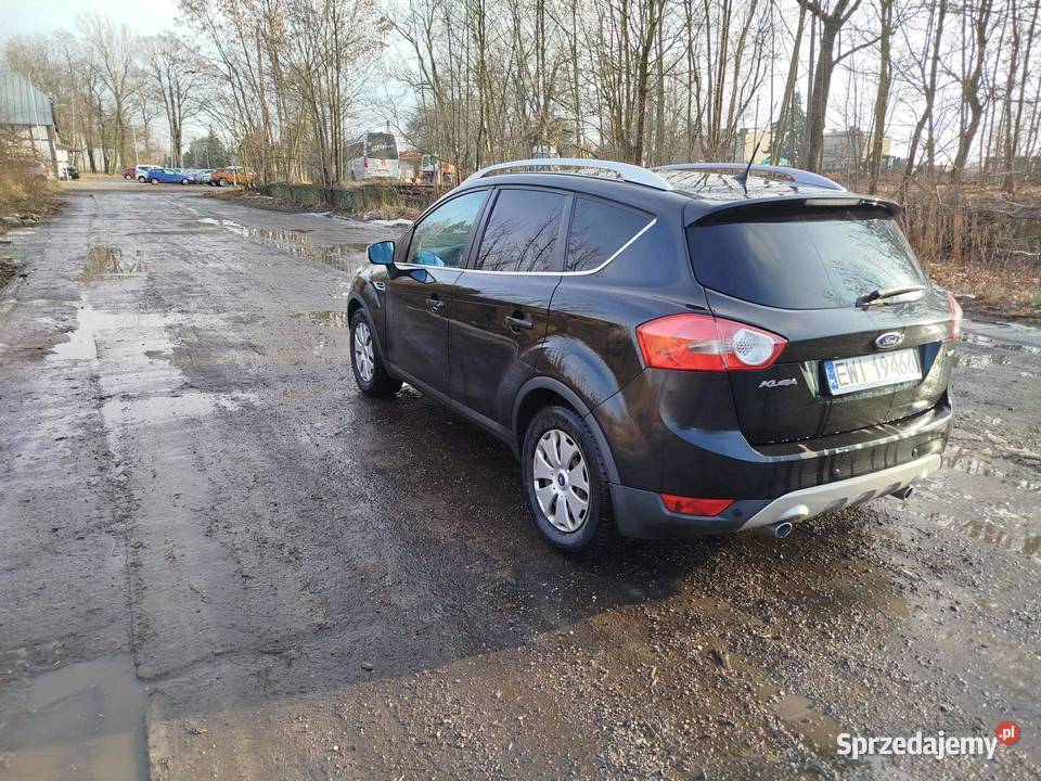2010 Ford kuga 20 tdci 140 panorama skóra navi nieuszkodzony Wieluń