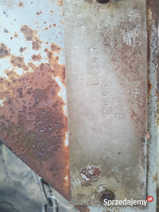 Pług podorywkowy 7 skibowy Unia Grudziądz Trębowiec-Krupów