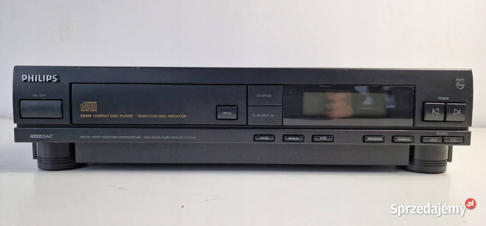 Philips CD 210 odtwarzacz kompaktowy CD player Międzychód