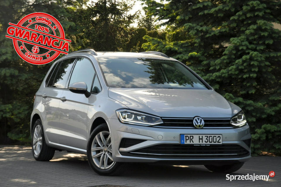 Volkswagen Golf Sportsvan 16TDI115XenonLedDuża podgrzewane fotele Ostrów Mazowiecka