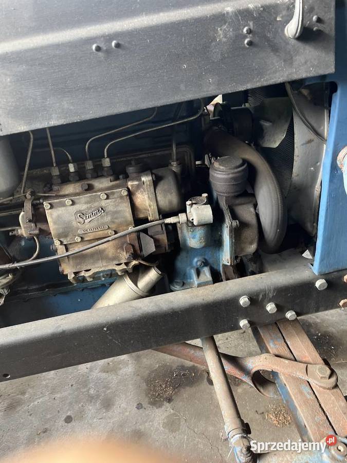 Fordson Power Major z plugiem 5 skibowym Tychy