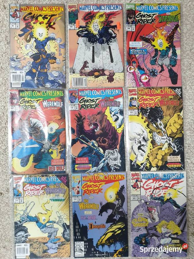 Marvel Comics Presents 28 orginalnych komiksów Komiksy Gdynia