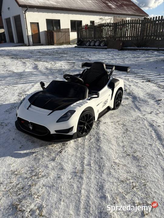 Auto na akumulator dzieci Maserati NOWE lubuskie Skwierzyna sprzedam