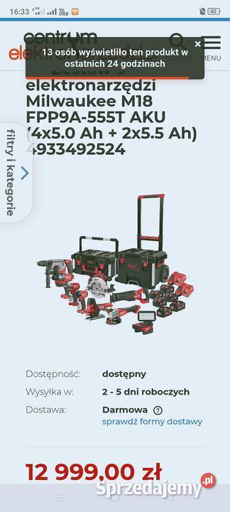 Zestaw elektronarzędzi