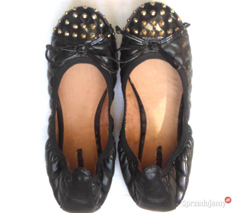 Buty czarne Baleriny r 375 Aldo NOWE Białystok sprzedam