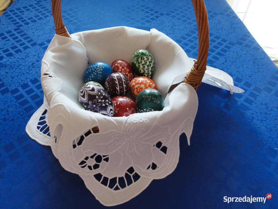 Serwetki do koszyczka koszyczek Wielkonoc Lublin sprzedam