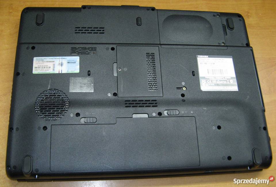 Duży Laptop TOSHIBA L350 17 DUAL CORE T2390DDR2 Toshiba Warszawa