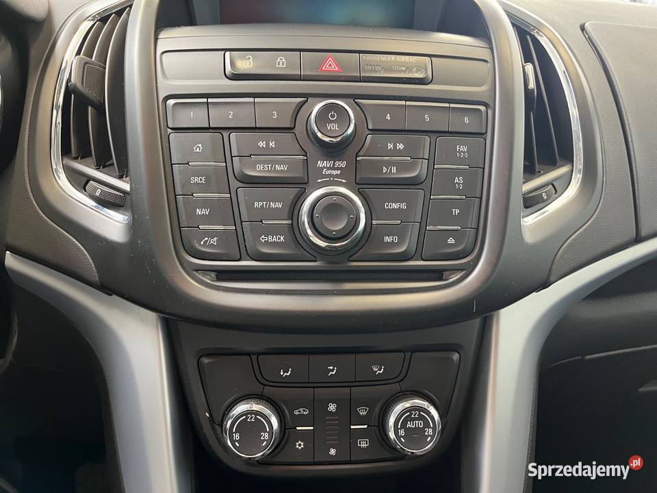 OPEL ZAFIRA TOURER 2016 R 14 T BENZ 140 7 OSÓB Jelenia Góra sprzedam