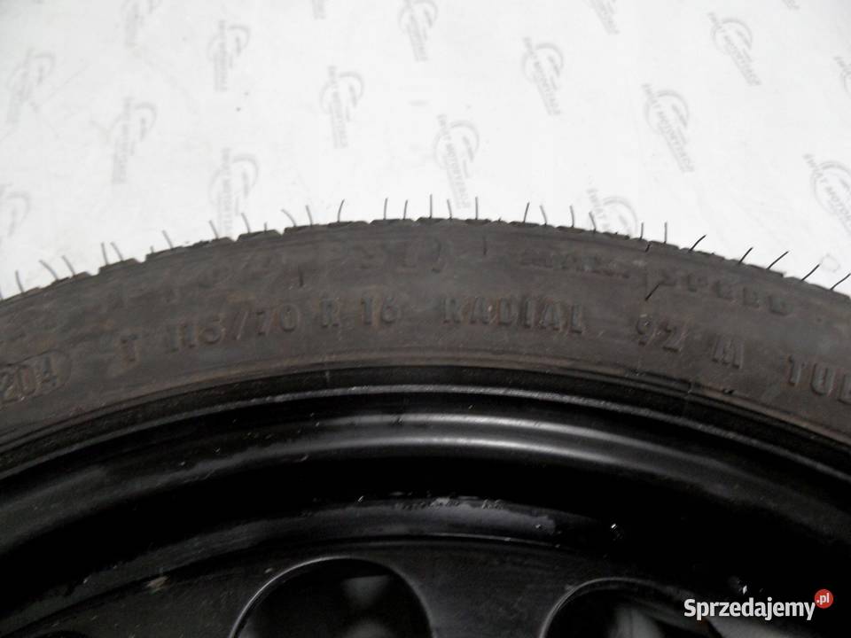 OPEL VECTRA C koło dojazdowe 1157016 92M 5x110 Koła dojazdowe