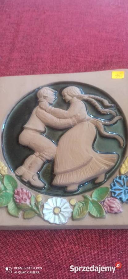 Kafel ceramiczny Jie Gandofta W tańcu Syg Gdańsk sprzedam
