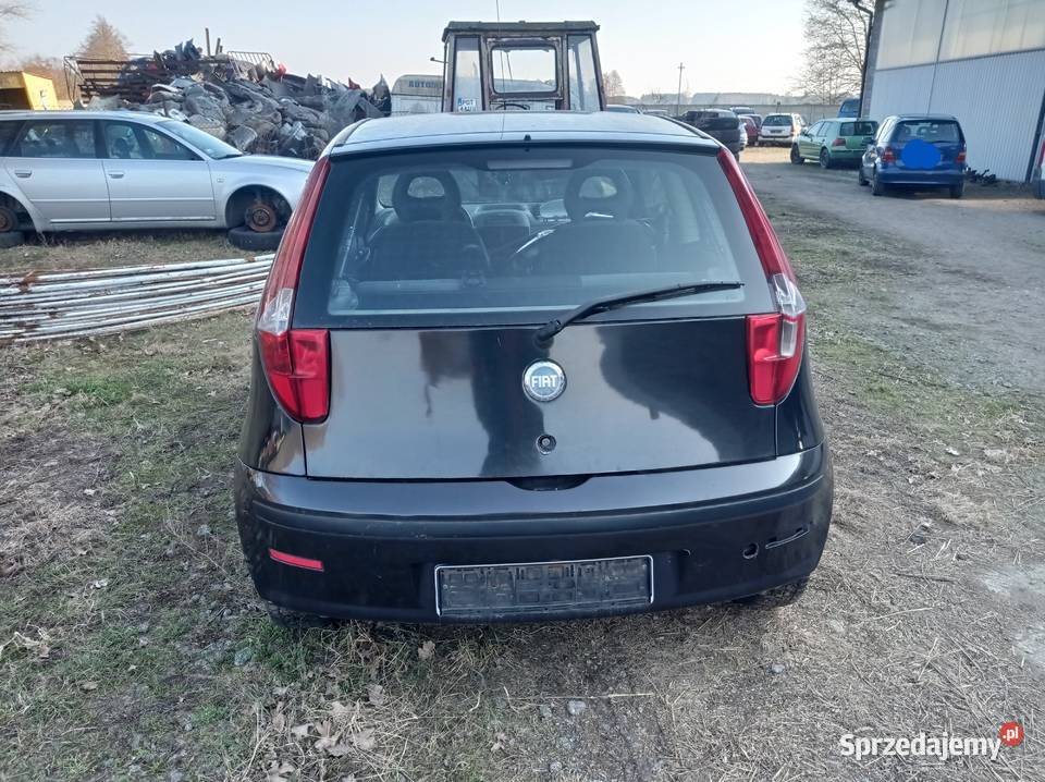Fiat Punto 13 JTD 51 kW 2005 r dawca części wielkopolskie Szklarka Myślniewska