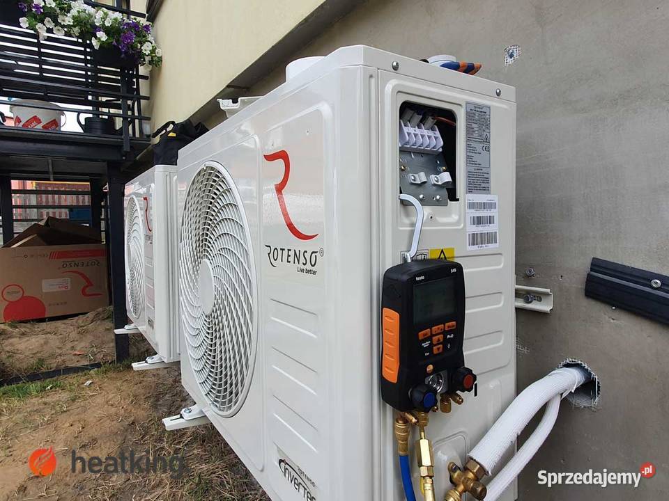 Montaż klimatyzacji Orzesze Heat King Serwis i śląskie