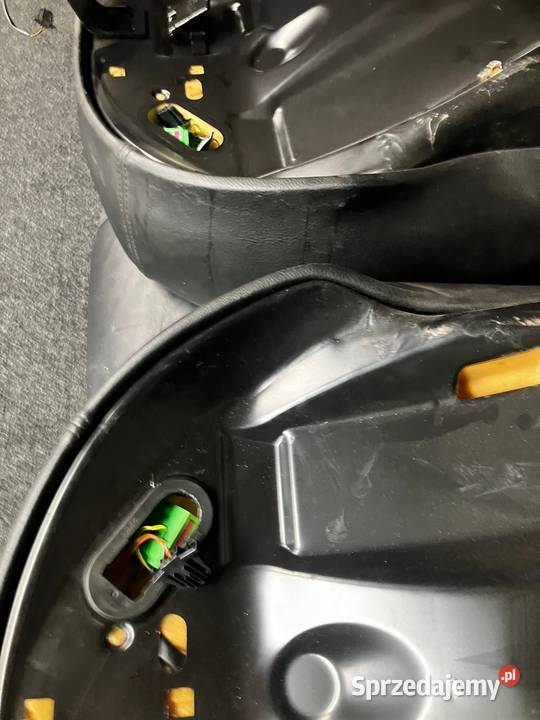 Fotele Passat B5 polift półskóra komplet grzany